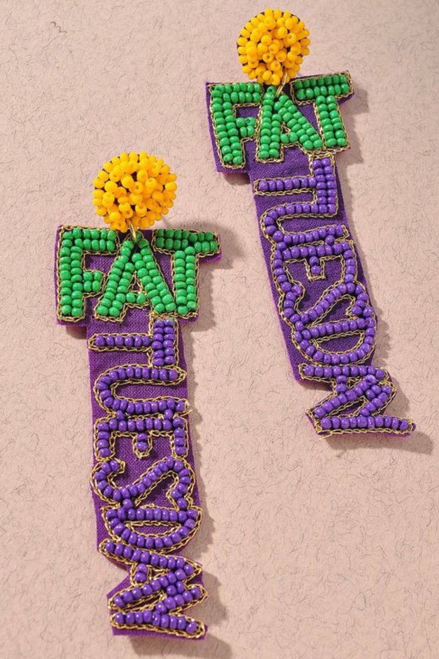 Fat Tuesday Earrings