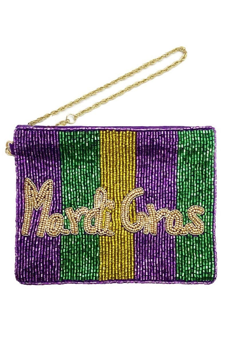 Mardi Gras Pouch