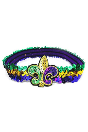 Fleur de lis Headband